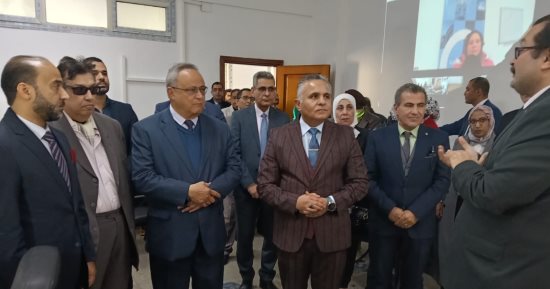 افتتاح أحدث سفارات مكتبة الإسكندرية للمعرفة فى جامعة السويس