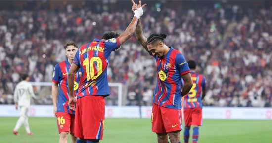 برشلونة ضد الريال.. رافينيا يواصل التألق ويتقدم للبارسا 3-2 (فيديو)