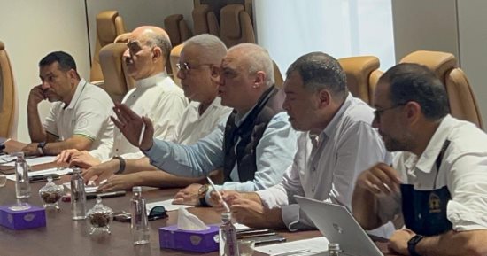 اجتماع لوفد السياحة المصرى مع "الراجحى" المسئول عن حجاج الشركات