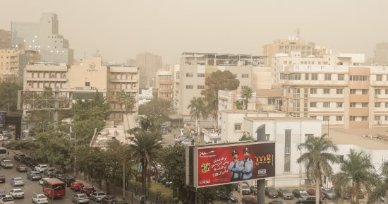 تحذير جديد للأرصاد: الرياح سرعتها يصل 60 كم والرؤية أقل من 500 متر