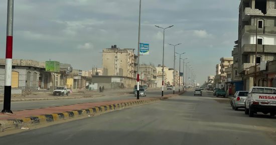 أجواء شتوية ورياح شديدة تضرب شمال سيناء مع انخفاض درجات الحرارة
