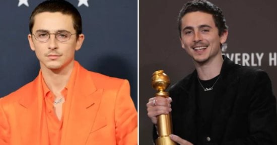  تيموثى شالاميت يحصد أول جائزة Golden Globes فى مسيرته بعد 5 ترشيحات