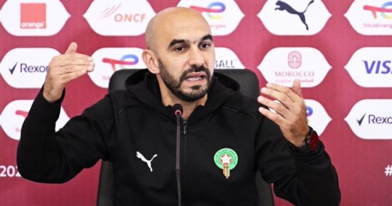 الركراكي: نصف نهائي أمم أفريقيا يجمع الكبار ونحن جاهزون لـ نيجيريا