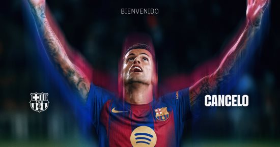 كانسيلو يدخل التاريخ بعد التتويج مع برشلونة بالدوري الإسباني