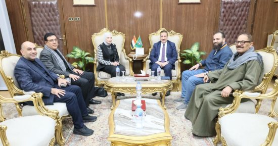 محافظ المنوفية يلتقى عددا من أعضاء مجلسى النواب والشيوخ لتعزيز التعاون