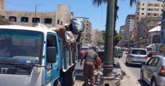 حملة أمنية موسعة ضد النباشين بالعامرية غرب الإسكندرية
