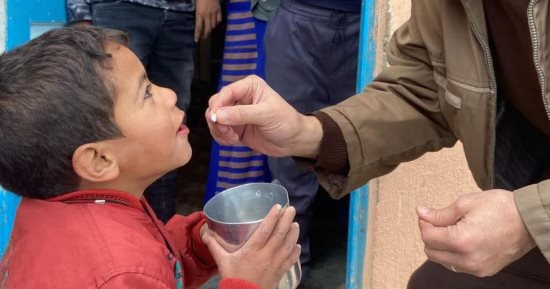 حملة تطعيم الجماعى ضد مرض البلهارسيا بقرى الصيادين بالإسكندرية