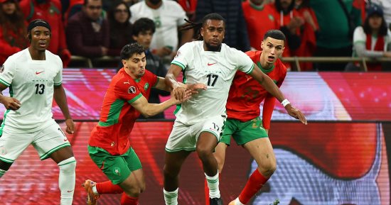 نيجيريا ضد المغرب.. تعادل سلبى فى الشوط الأول بنصف نهائى أمم أفريقيا.. صور 