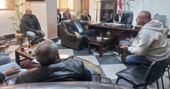 رئيس حى العجوزة يعقد اجتماعًا تنسيقيًا لتسريع أعمال مشروع المونوريل
