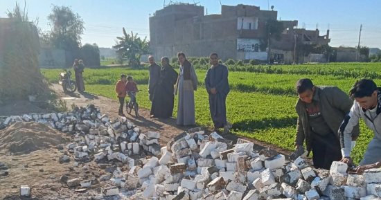 محافظ سوهاج: إزالة حالة فورية للتعدى على الأراضي الزراعية بمركز طهطا