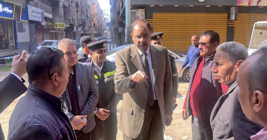 محافظ سوهاج يتفقد جاهزية منطقة شارع شريف والشوارع المتفرعة للرصف بحي شرق