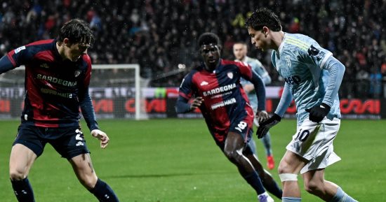 كالياري ضد يوفنتوس.. اليوفي يسقط ويبتعد عن صراع القمة في الدوري الإيطالي