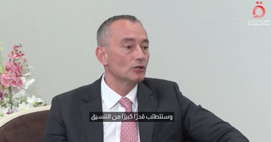 الممثل السامى لغزة: أتمنى أن تتمكن لجنة التكنوقراط من تولى مسؤولياتها بالقطاع
