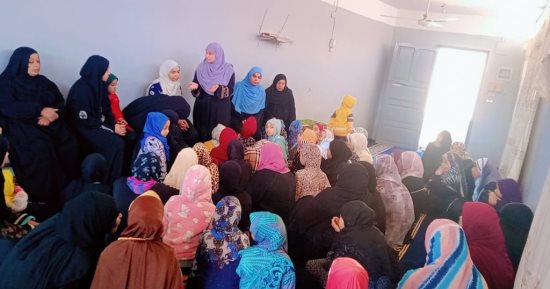 أوقاف الأقصر تنظم سلسلة القوافل الدعوية للواعظات لدعم سيدات مساجد الطود.. صور