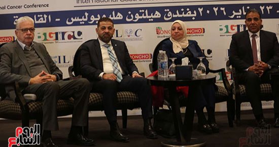 الأميرة دينا مرعد رئيس المنظمة الأوروبية للسرطان تشارك بالمؤتمر الدولى للأورام