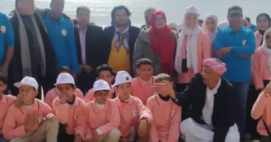 أطفال المحافظات الحدودية يزورون محمية الزرانيق ضمن مشروع أهل مصر بشمال سيناء