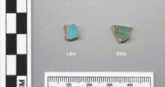شظايا فخارية من العصور الوسطى فى منغوليا تكشف عن روابط تجارية فارسية