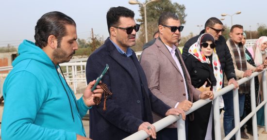 رئيس مياه القليوبية يتابع جاهزية محطة معالجة الصرف الصحي ببلتان للتشغيل
