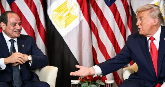 لقاء الرئيس السيسي وترامب على هامش منتدى دافوس.. فيديو وصور 