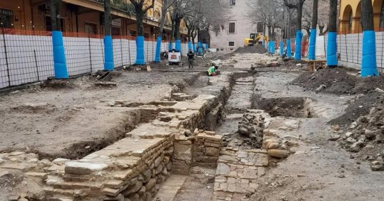 بعد ألفى عام.. ظهور بازيليكا فيتروفيوس فى قلب فانو الإيطالية