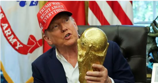 مجموعة مصر.. ترامب يطلب استبدال ايران بإيطاليا في المونديال وميلونى السر