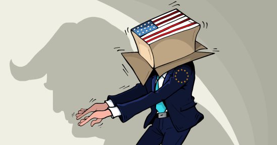 أمريكا تربك أوروبا فى مشهد متخبط .. كاريكاتير اليوم السابع