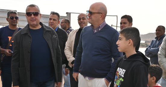 محافظ جنوب سيناء يتفقد عددًا من المواقع الواعدة بمدينة شرم الشيخ