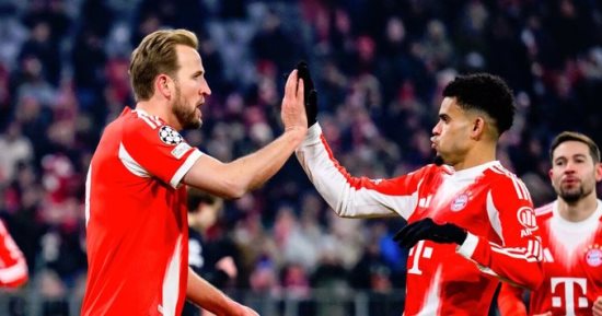 هاري كين ودياز يقودان هجوم البايرن ضد أجسبورج فى الدوري الألماني