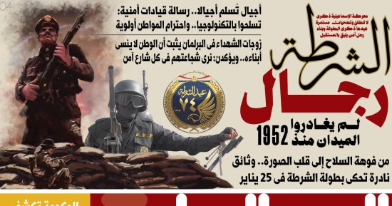 اليوم السابع.. رجال الشرطة لم يغادروا الميدان منذ 1952