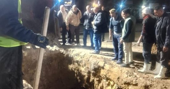 تحويل مسار خط مياه بالعجوزة.. ومحافظ الجيزة يشدد على سرعة الإنجاز 