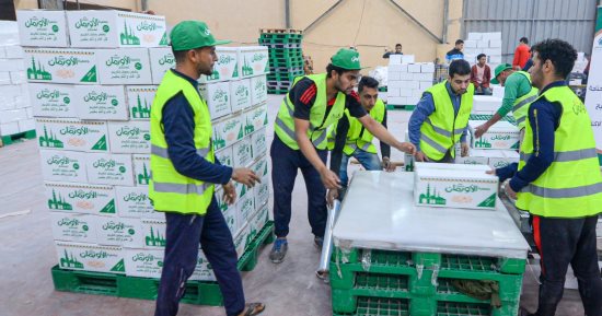 الأورمان تعلن تجهيز 800 كرتونة مواد غذائية لتوزيعها على الأسر فى شهر رمضان