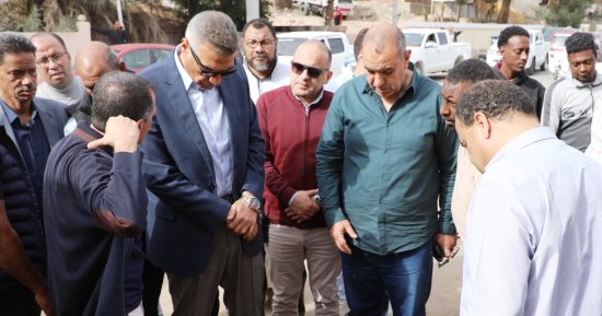 إجراءات عاجلة لحل مشكلة المياه الجوفية بمنطقة الكرور فى أسوان