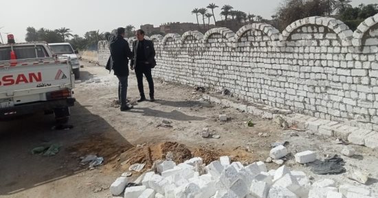 مركز العياط يكثف أعمال تحسين مستوى النظافة ورفع كفاءة منظومة الإنارة