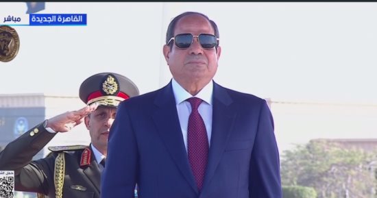 وصول الرئيس السيسى احتفالات عيد الشرطة رقم 74 تخليدا لمعركة الإسماعيلية