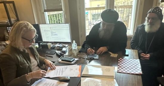 تسجيل كنيسة قبطية جديدة بإيبارشية باريس وشمالي فرنسا