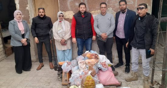 ضبط 770 كيلو لحوم غير صالحة للاستهلاك الأدمى في حملة بحى غرب سوهاج