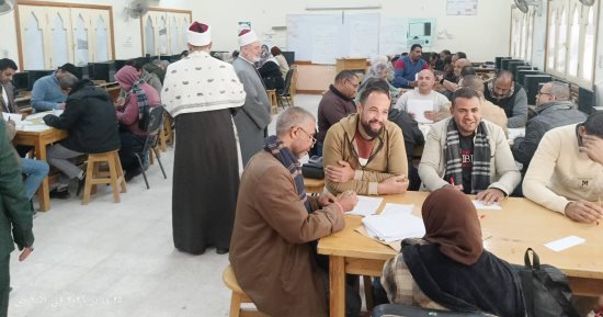 بدء تصحيح امتحانات الشهادتين الابتدائية والإعدادية بمنطقة سوهاج الأزهرية