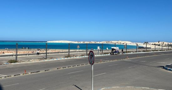 طقس مشمس دافئ وأجواء صافية على مطروح والساحل الشمالي.. فيديو