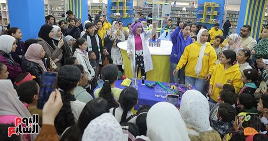 فعاليات مركز الطفل للحضارة والإبداع بمعرض الكتاب