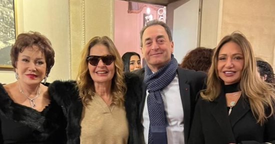 يسرا وليلى علوى ولبلبة وخالد النبوى يحتفلون بمئوية يوسف شاهين