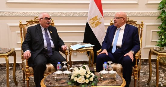 المستشار هشام بدوى رئيس مجلس النواب يستقبل رئيس هيئة قضايا الدولة
