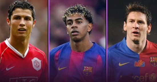 برشلونة ضد ريال أوفييدو.. يامال يتفوق على ميسي ورونالدو فى رقم تاريخى