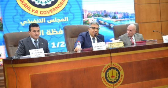 محافظ الدقهلية بالمجلس التنفيذى إزالة فورية لمخالفات البناء فى المهد والإحالة للنيابة