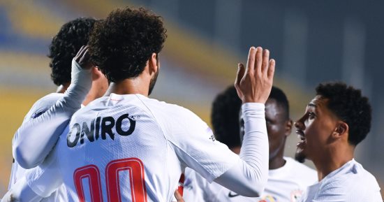 مباراة الزمالك وسيراميكا فى كأس مصر بحضور 100 فردا