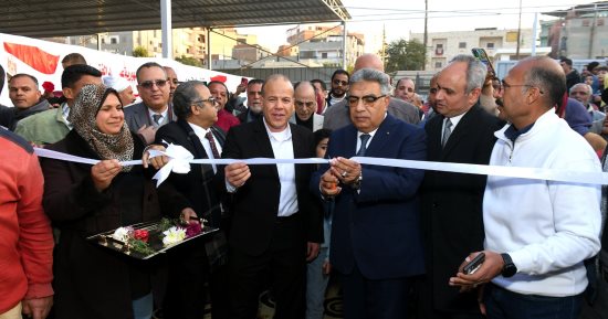 محافظ الدقهلية يفتتح السوق الحضارى فى طلخا ومهلة 48 ساعة لتسكين البائعين