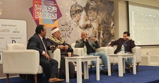 نجل الشيخ محمود علي البنا يكشف عن وصية والده فى مئويته بمعرض الكتاب