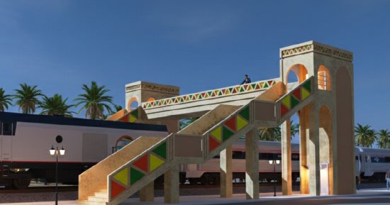 تعرف على كوبرى السيل الجديد لإنقاذ المواطنين من حوادث القطارات فى أسوان.. صور
