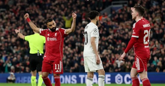 محمد صلاح يتصدر التشكيل المثالي للجولة الثامنة في دوري أبطال أوروبا