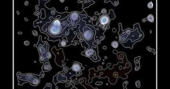 تلسكوب جيمس ويب يرسم أدق خريطة للمادة المظلمة فى الكون  