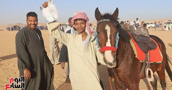 مرماح الخيول بالكوبانية أبرز فعاليات مهرجان الفروسية والتراث بأسوان.. صور